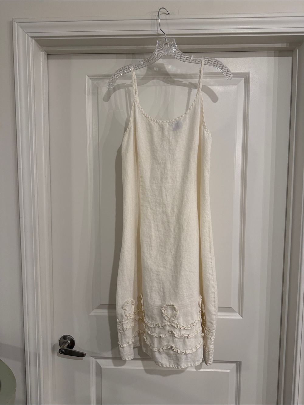 Pine Cone Hill Cream Linen Dress /Gown